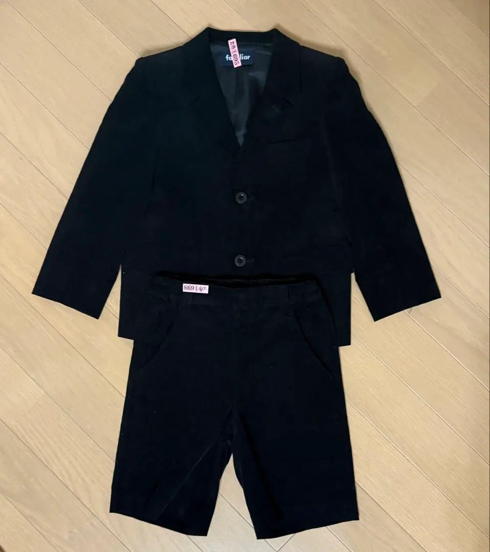 Beautiful goods [Familiar] Formal suit 2 -piece set 110cm