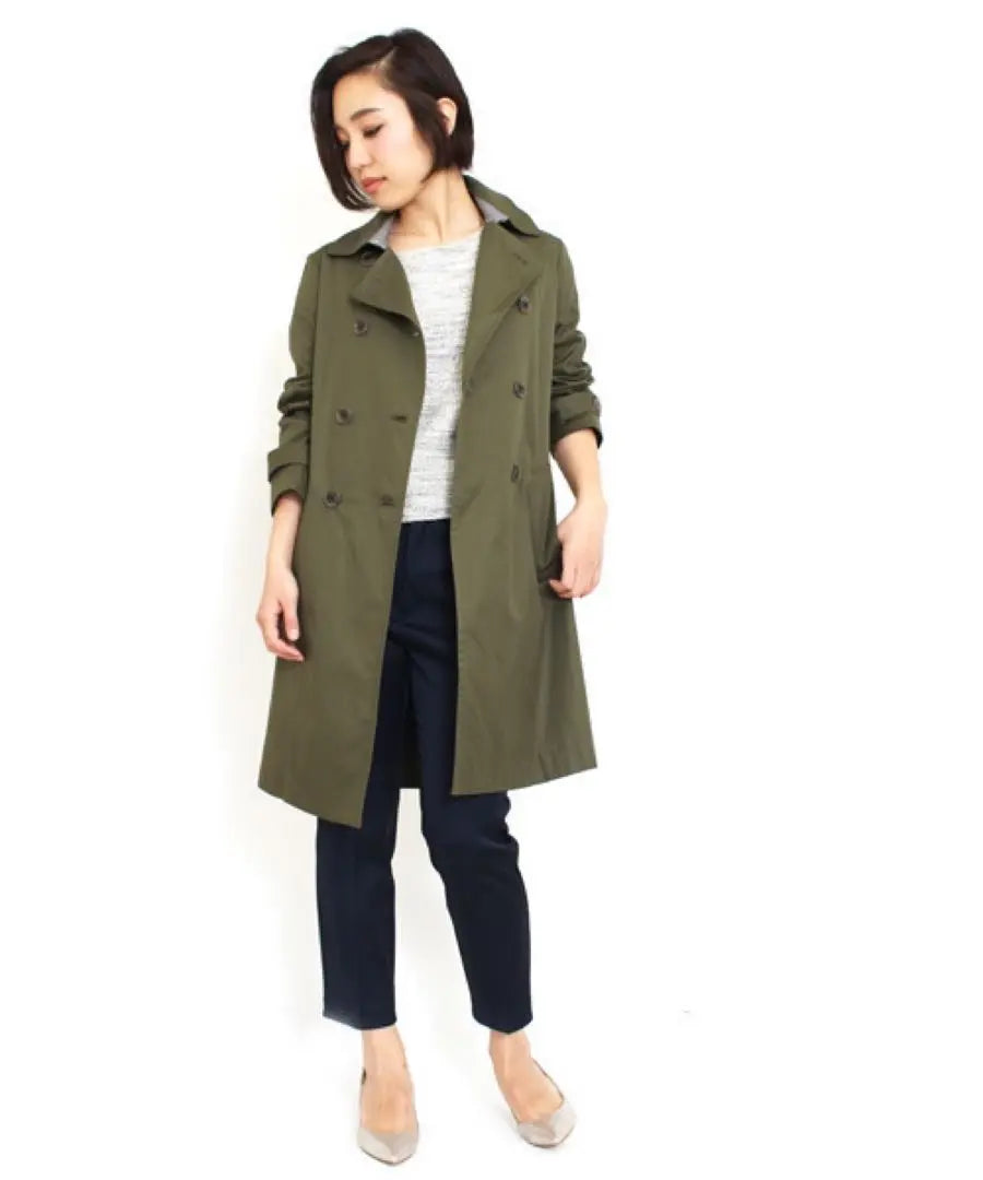 COLLAGE GALLARDAGALANTE Food vest trench coat | COLLAGE GALLARDAGALANTE フードベスト付 トレンチコート