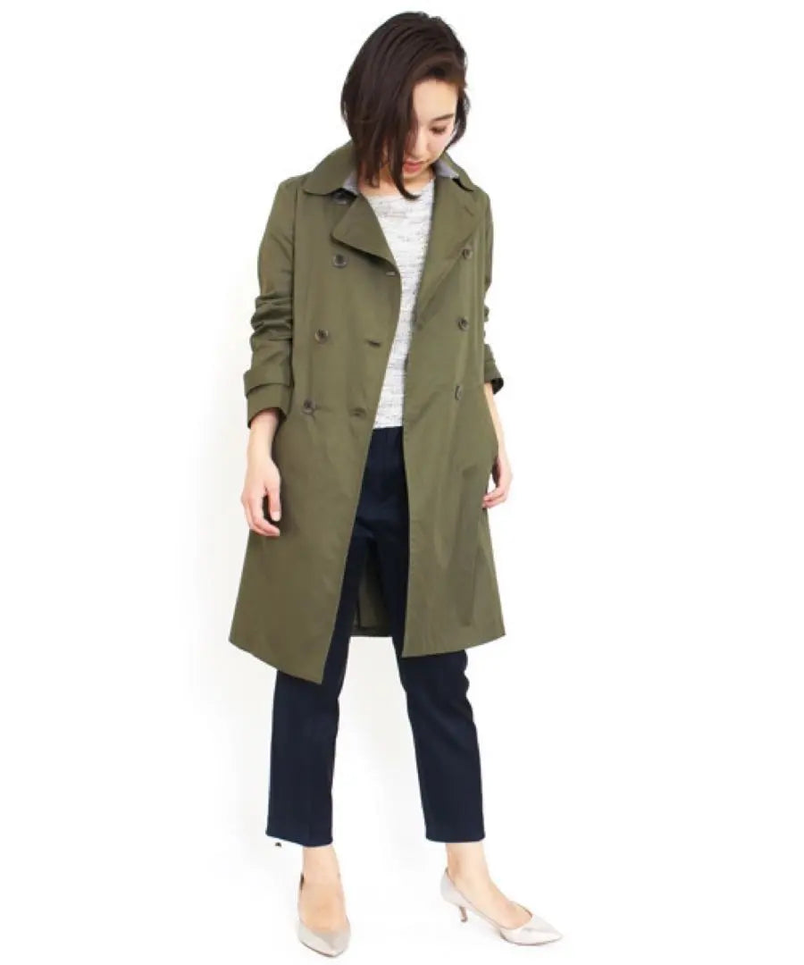 COLLAGE GALLARDAGALANTE Food vest trench coat | COLLAGE GALLARDAGALANTE フードベスト付 トレンチコート