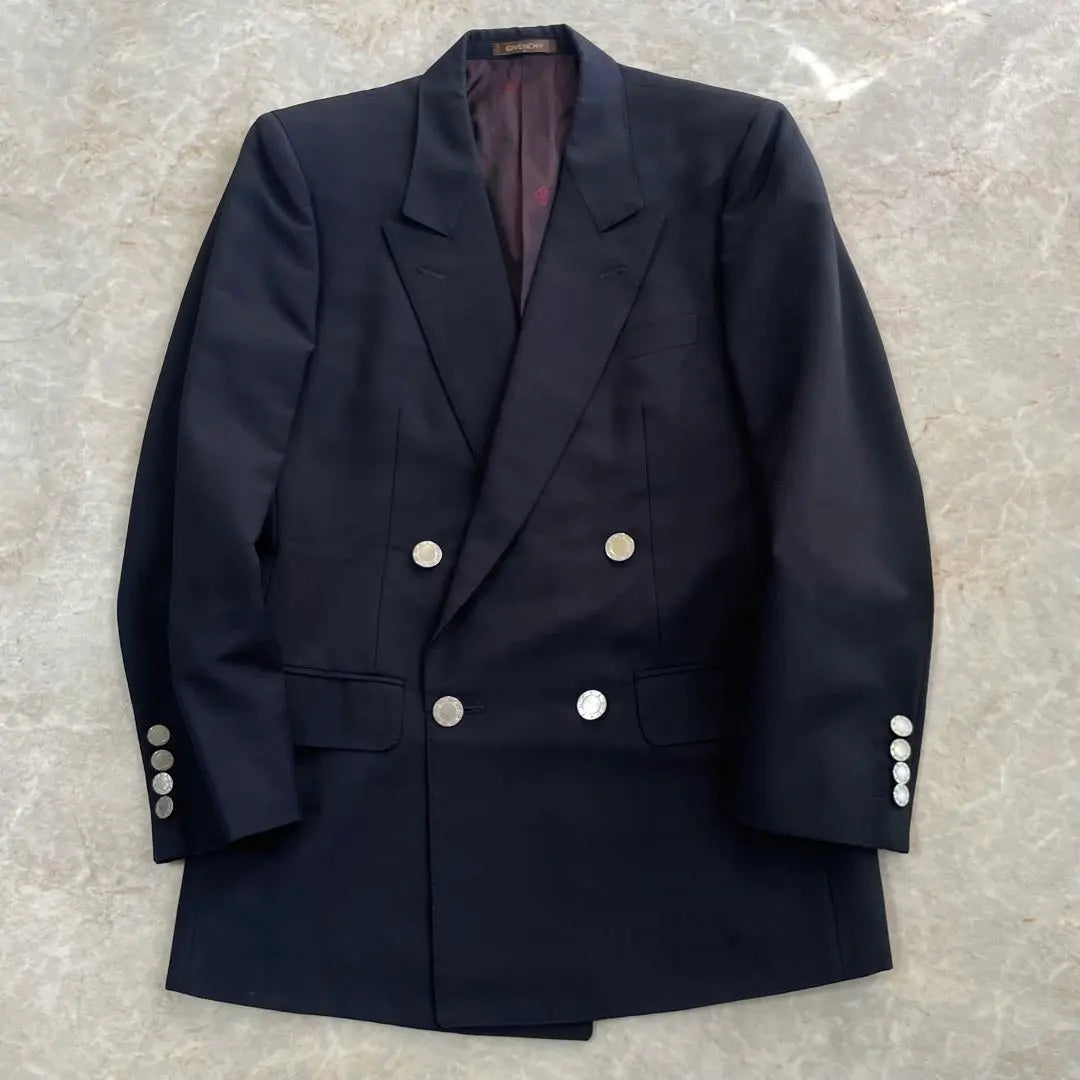 GIVENCHY Givenchy Wool Metal button Double Tailored Jacket | GIVENCHY ジバンシー ウール メタルボタン ダブル テーラードジャケット