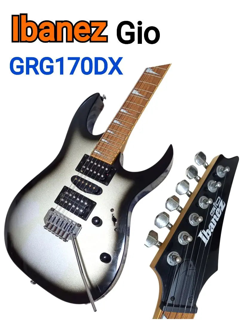 Artículo raro ★ Guitarra eléctrica Ibanez GIO GRG170DX Estuche especial incluido