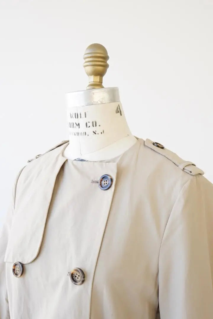 Gabardina sin cuello Moncler Trench PRUMIER de Moncler