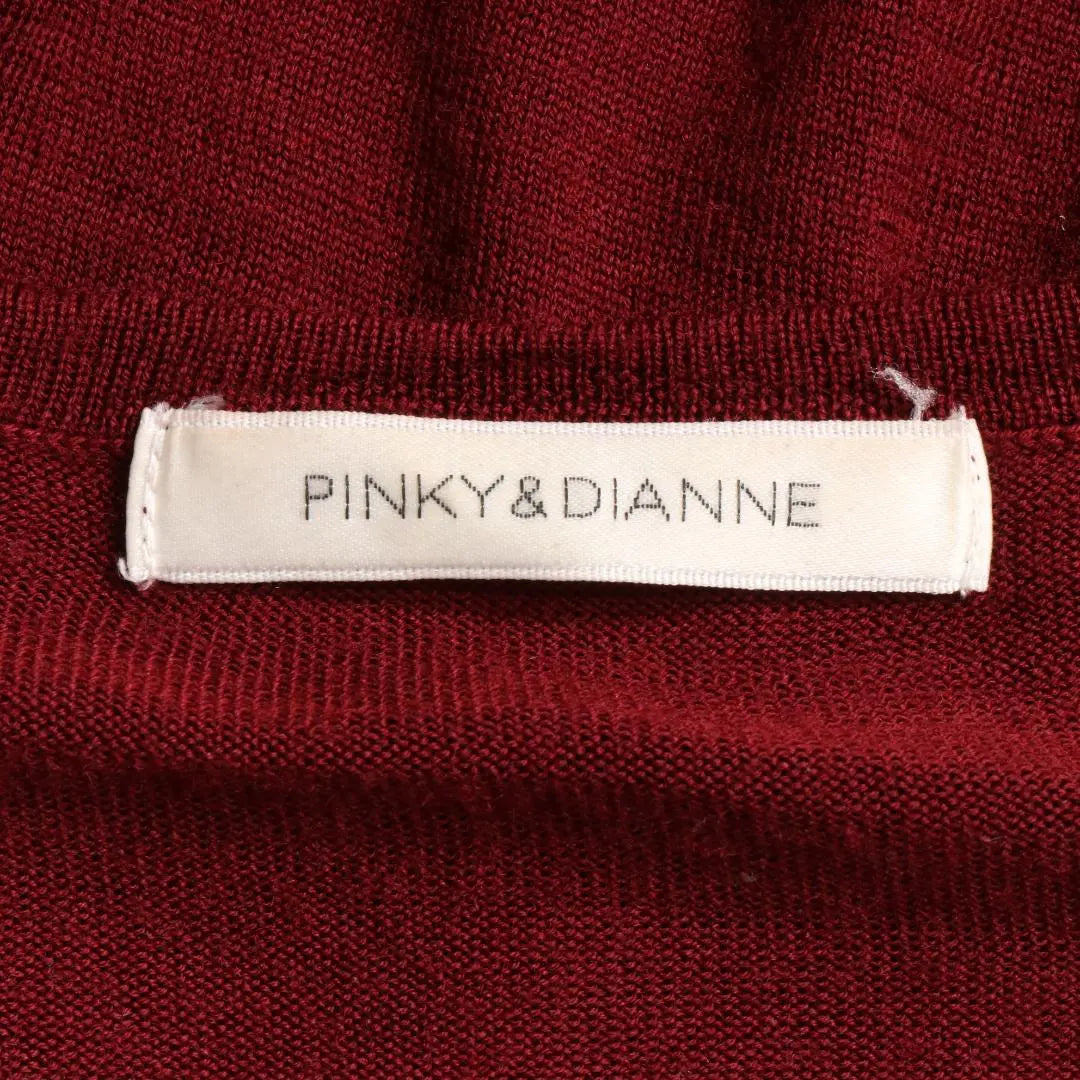 ★Good condition★ Pinky&Dianne blouse, short sleeve, plain knit blouse, rare