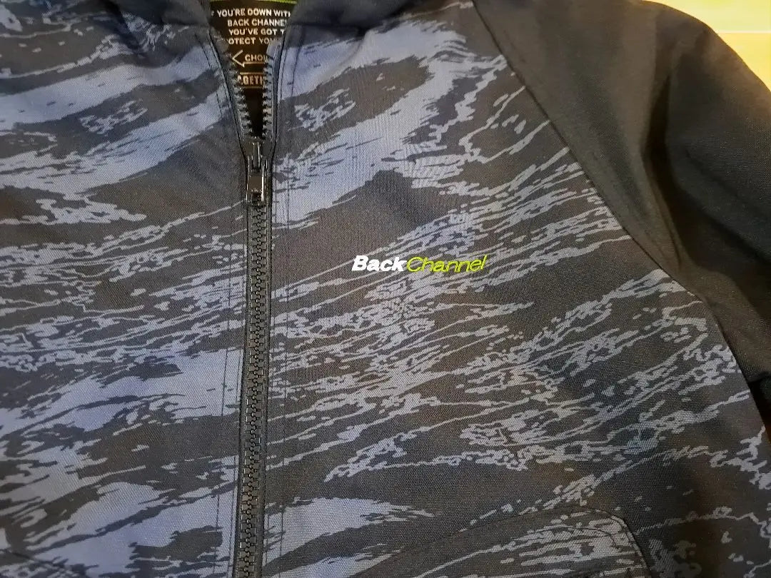 Beautiful condition Size:L Back channel Cordura jacket Black x Camo