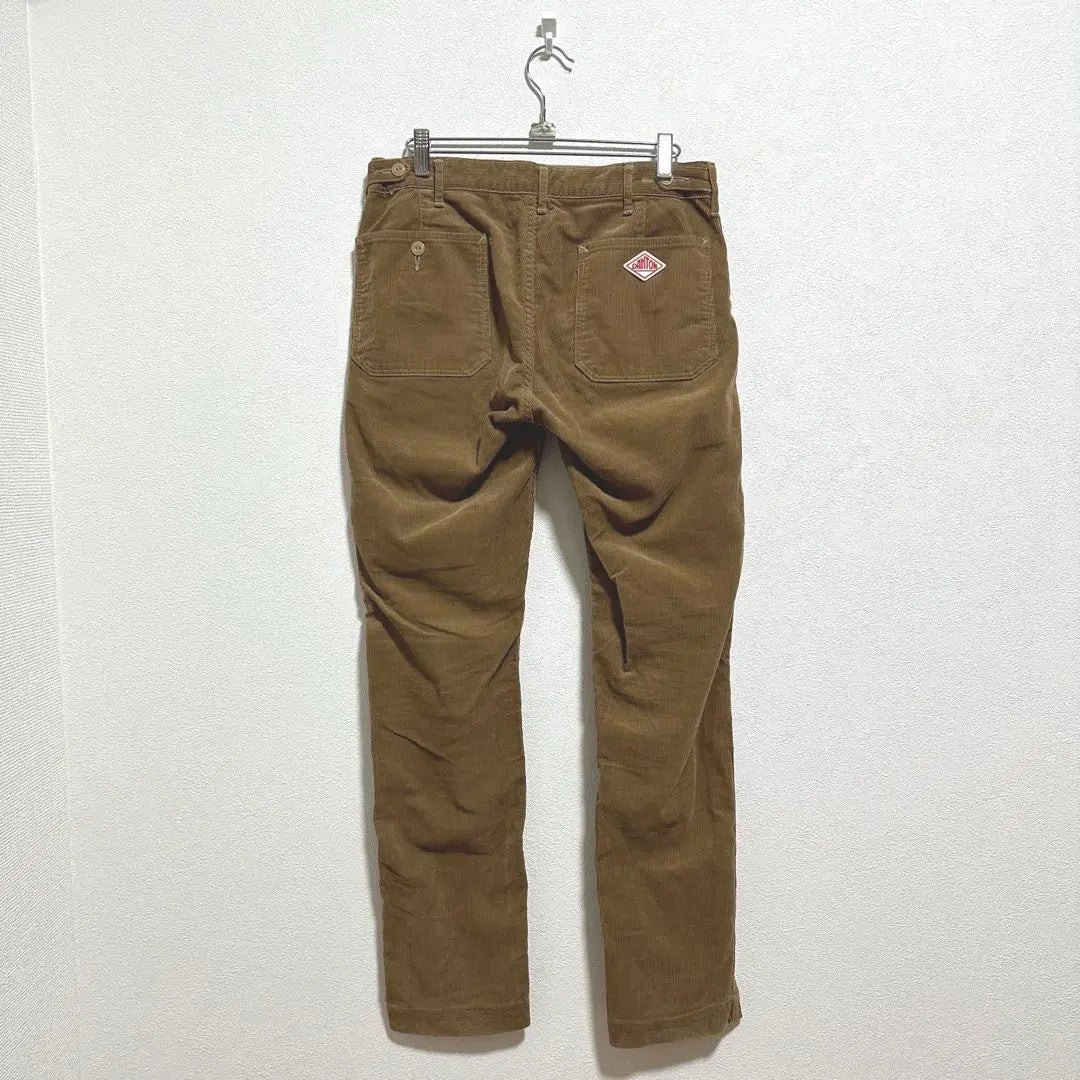 《Danton》 Danton (38) Pantalón de pana 100% algodón hecho en Japón | 《DANTON》ダントン(38)コーデュロイパンツ 綿100% 日本製 ブラウン