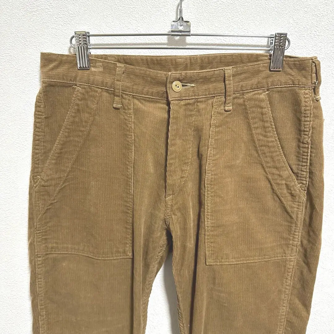 《Danton》 Danton (38) Pantalón de pana 100% algodón hecho en Japón | 《DANTON》ダントン(38)コーデュロイパンツ 綿100% 日本製 ブラウン