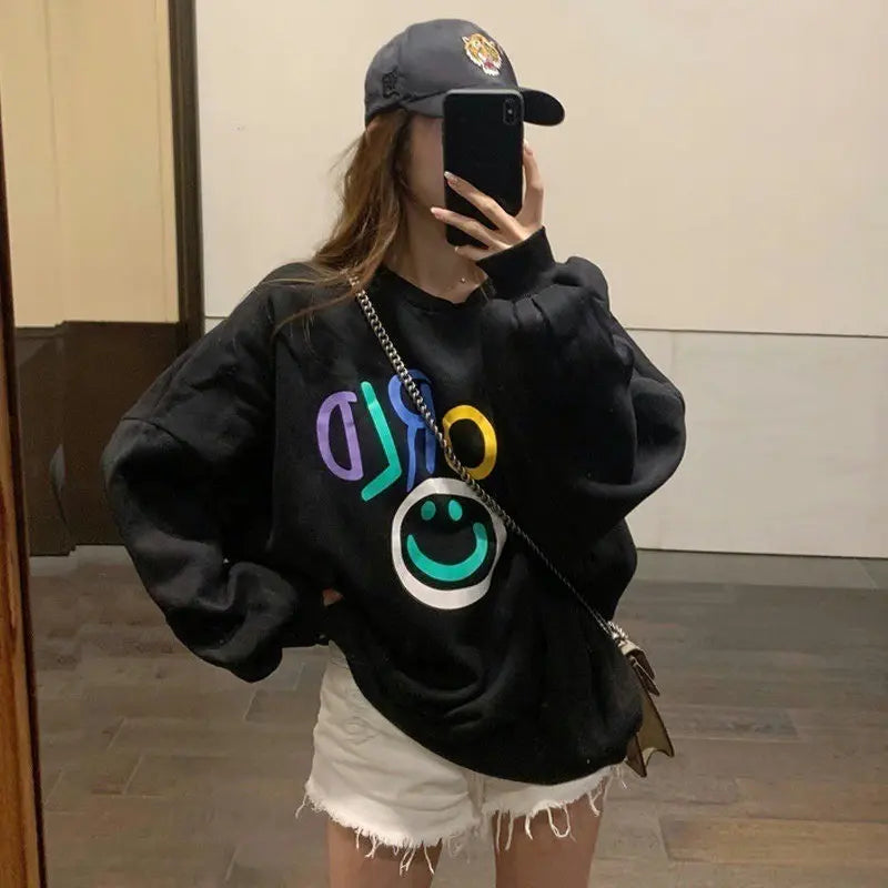 [Very popular] New women's Korean Ulzzang tops casual