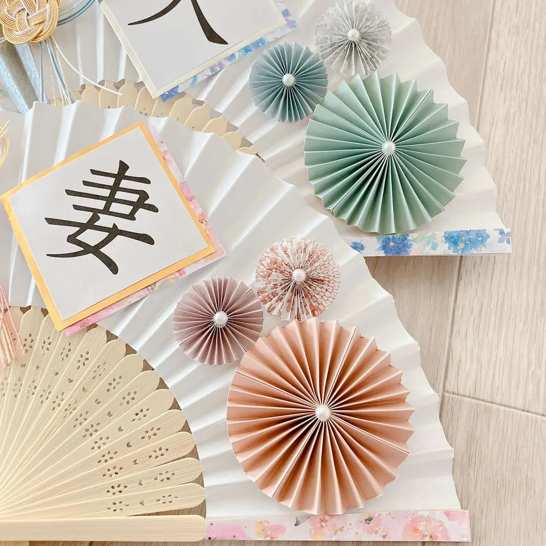 No.417 Photo Wedding Pre-wedding items Accessories Fan props Wedding