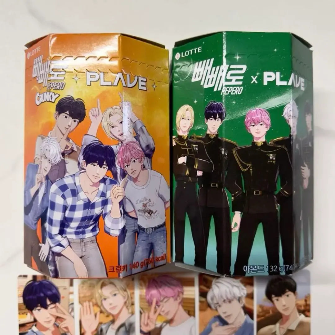 PLAVE Pepero Tarjeta coleccionable oficial Yejun Noah Bambi Uno Hamin