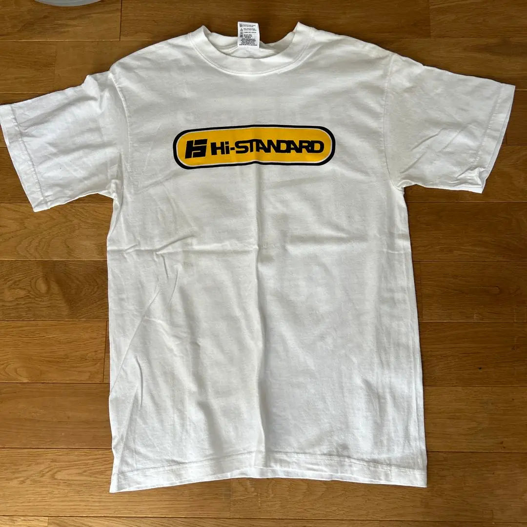 Camiseta rara de alto estándar, talla M, 1999, color blanco