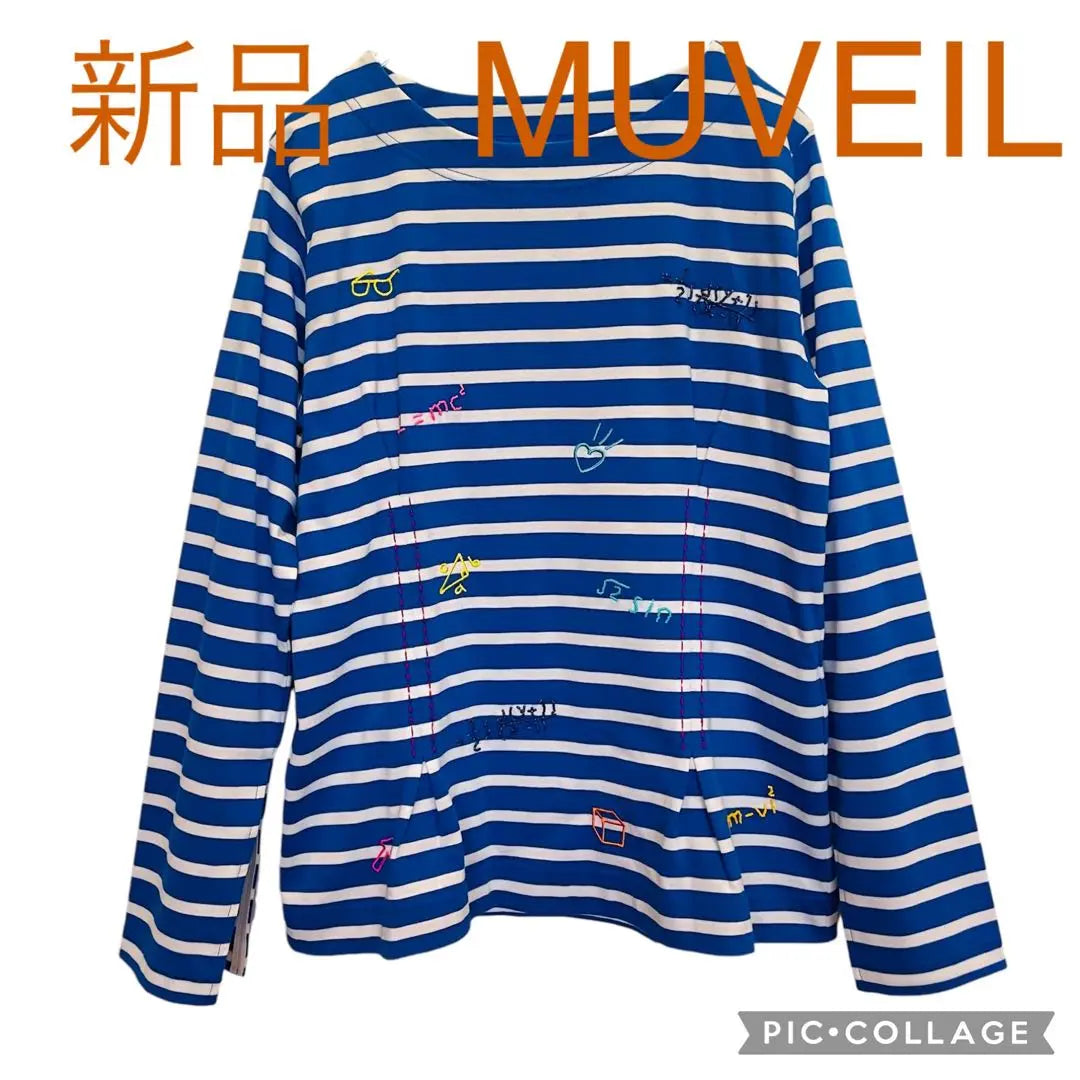 [New] MUVEIL 23FW Bead Embroidery Border Cut and Sew