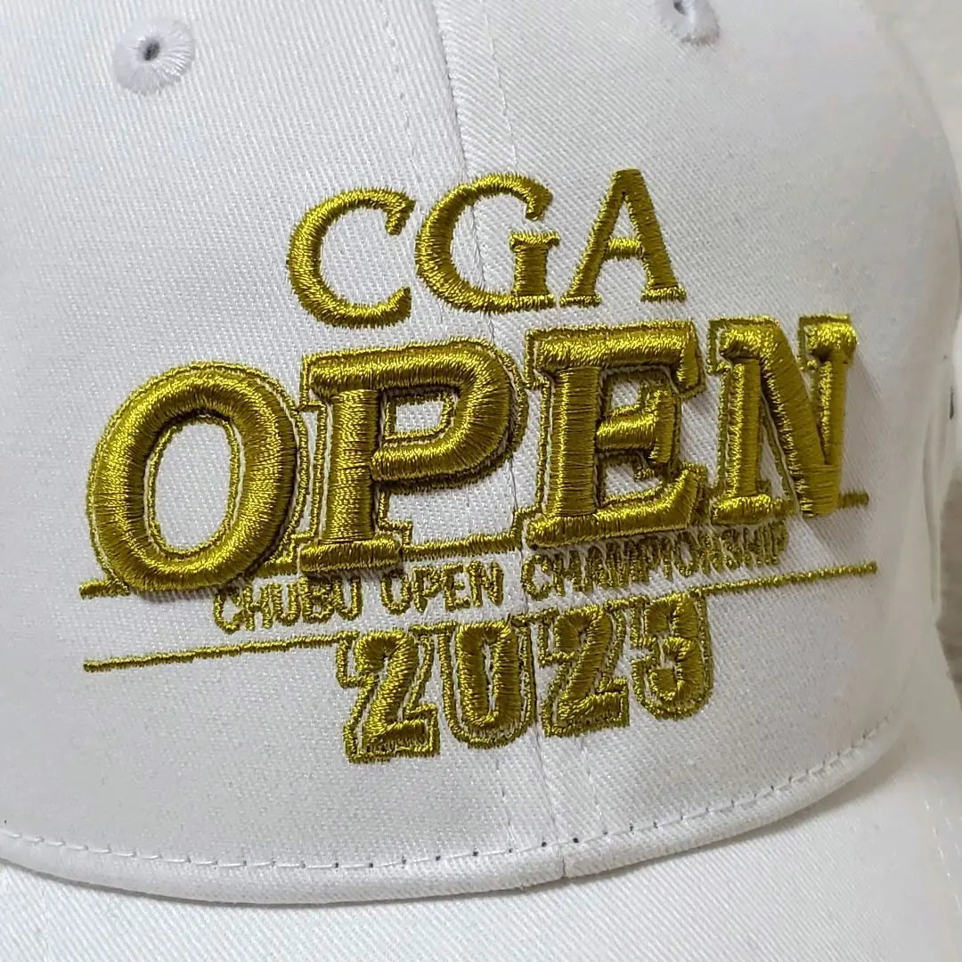 ♥️New [CGC OPEN] 2023 Cap [F] White ♥️BIG logo cute