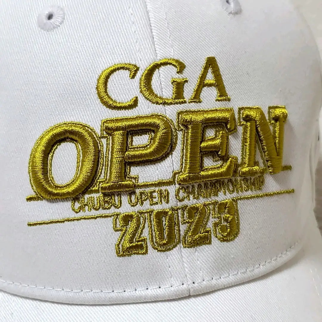 ♥️New [CGC OPEN] 2023 Cap [F] White ♥️BIG logo cute