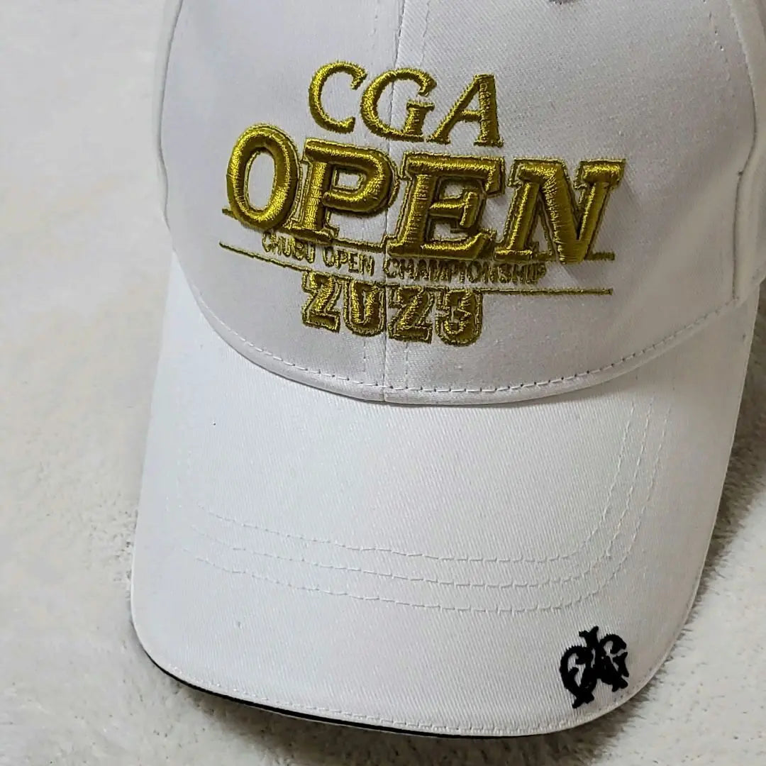 ♥️New [CGC OPEN] 2023 Cap [F] White ♥️BIG logo cute