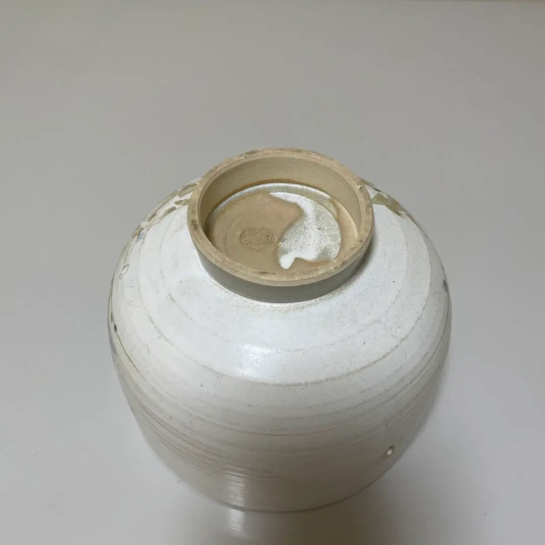 [Shimizu ware] Saito Kumoraku Kiln Bellflower Pattern Openwork Pottery Japanese Tableware Ceramics