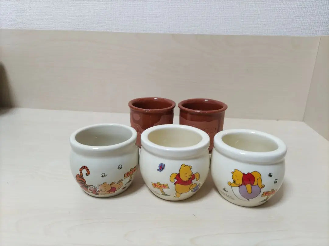 Winnie the Pooh Ceramic Cup 3 Honey Acupoint Brown Cup 2