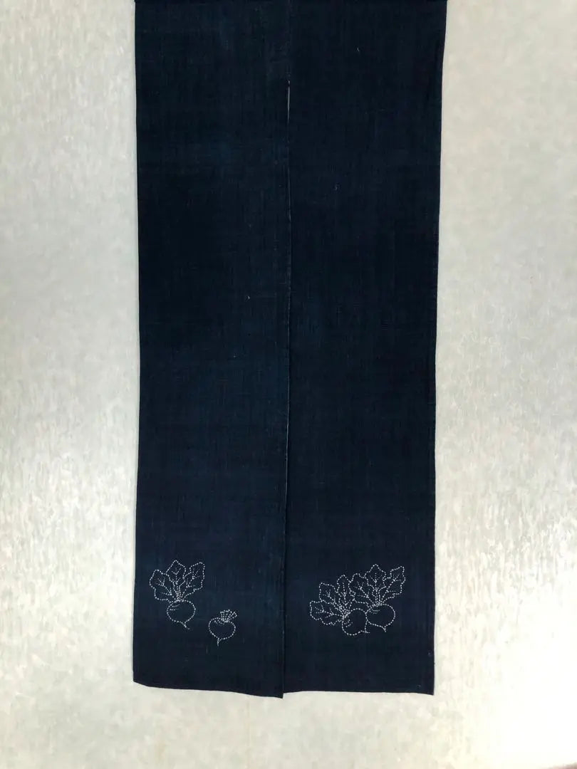 Tube, old cloth, indigo dyed, noren | 筒がき　古布　藍染め　のれん