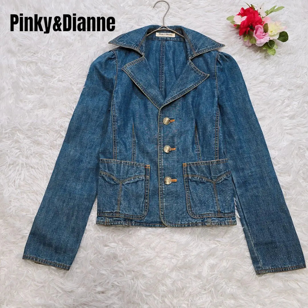 A2925 [Pinky and Diane] Denim Jacket/G Jean M cotton 100%