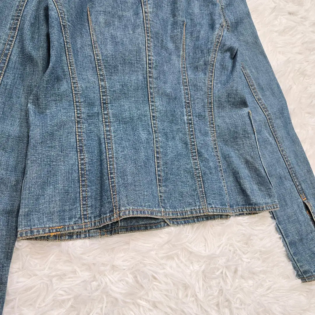 A2925 [Pinky and Diane] Denim Jacket/G Jean M cotton 100%