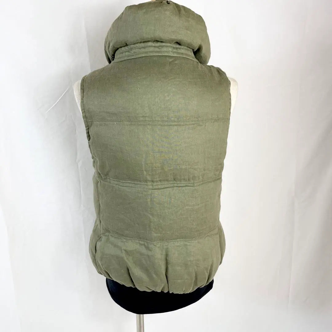 [Good condition] Audrey and John Wad shawl collar down vest | 【美品】　オードリーアンドジョンワッド　ショールカラー　ダウンベスト