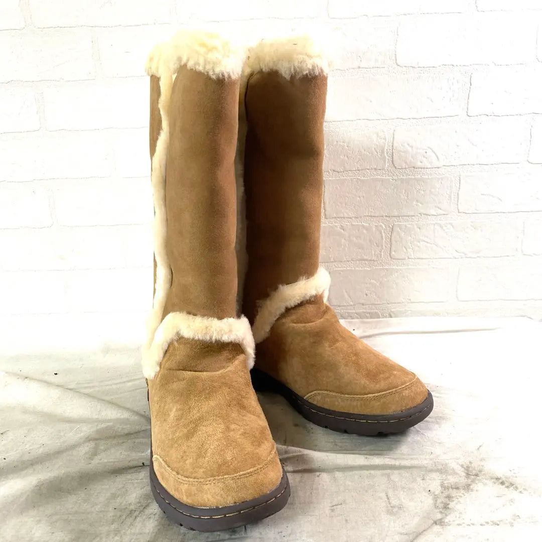 688☆ UGG Sheepskin Boots Casual Women's 22 Beige | 688☆ UGG ムートンブーツ カジュアル レディース 22 ベージュ