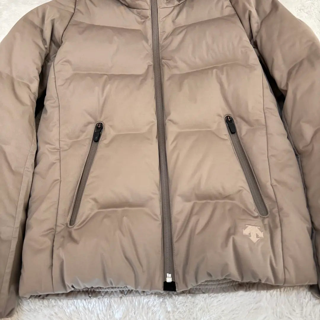 DESCENTE Mizusawa Down Jacket Silver Fox Fur