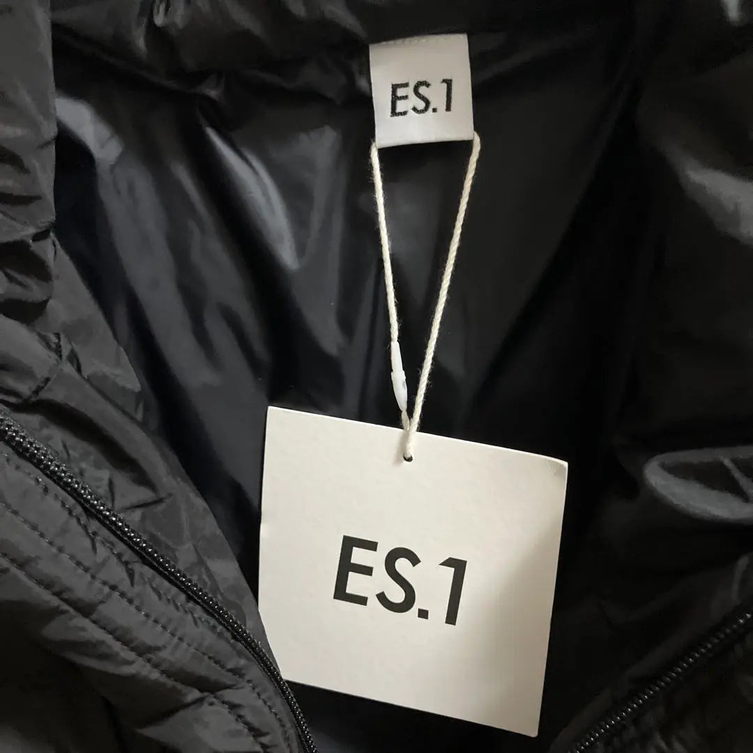 ES.1 Puffer Down Jacket Black