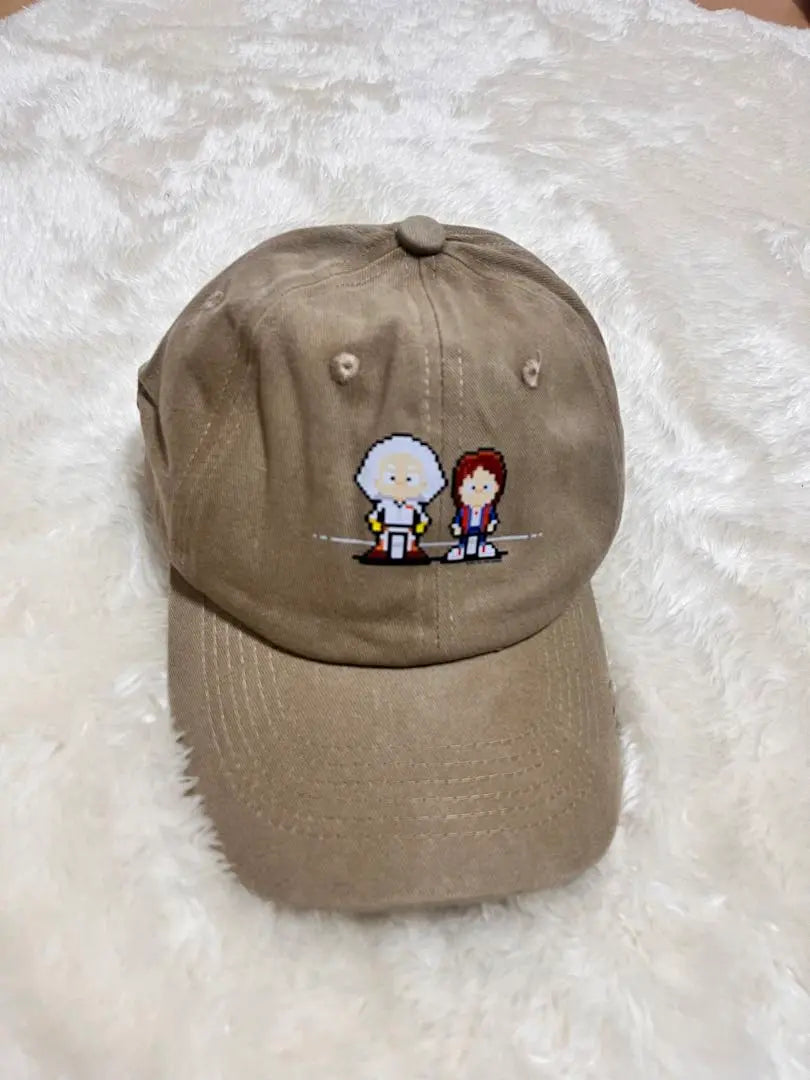 Back to the Future Hat Khaki DeLorean Dot