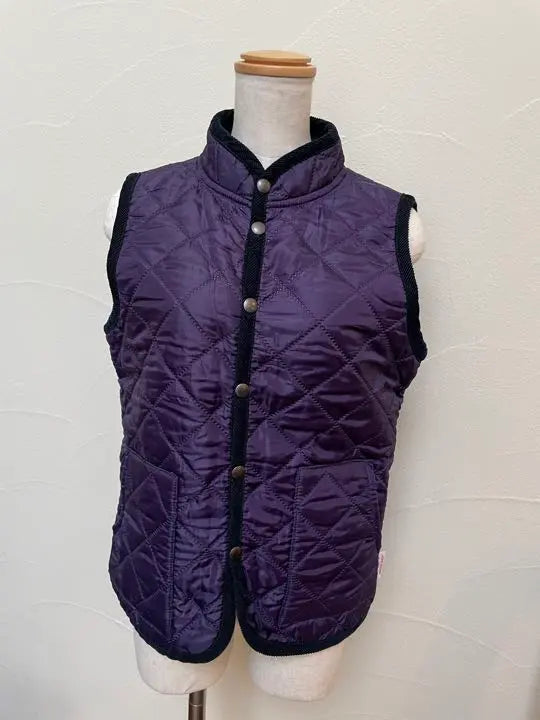 Quilting Jacket Best Purple S | キルティングジャケット ベスト パープル S