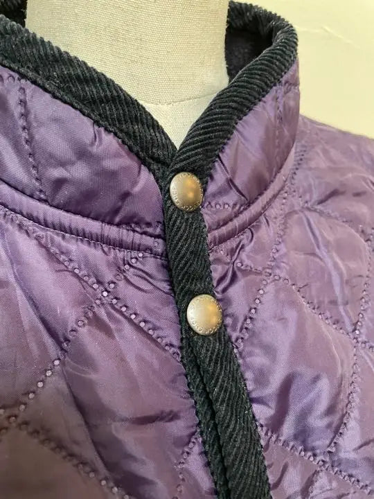 Quilting Jacket Best Purple S | キルティングジャケット ベスト パープル S