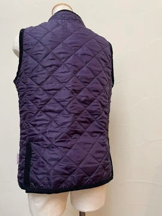 Quilting Jacket Best Purple S | キルティングジャケット ベスト パープル S