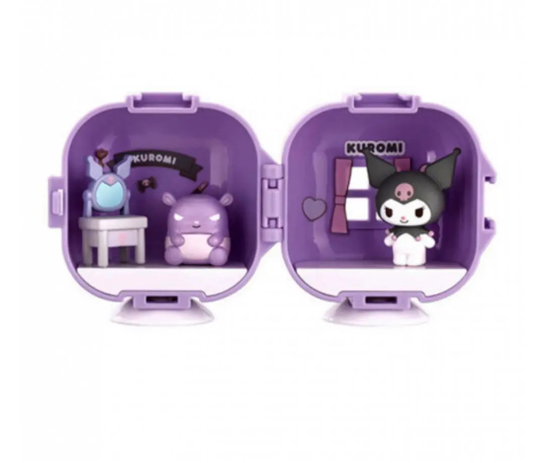 Sanrio Personajes de Sanrio Apartamento Cápsula Kuromi Gacha