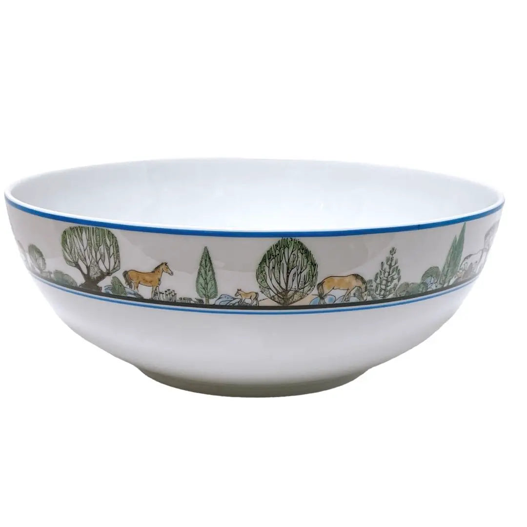 [Unused] [Rare out of print] Christian Dior Mustang Salad Bowl (Large)