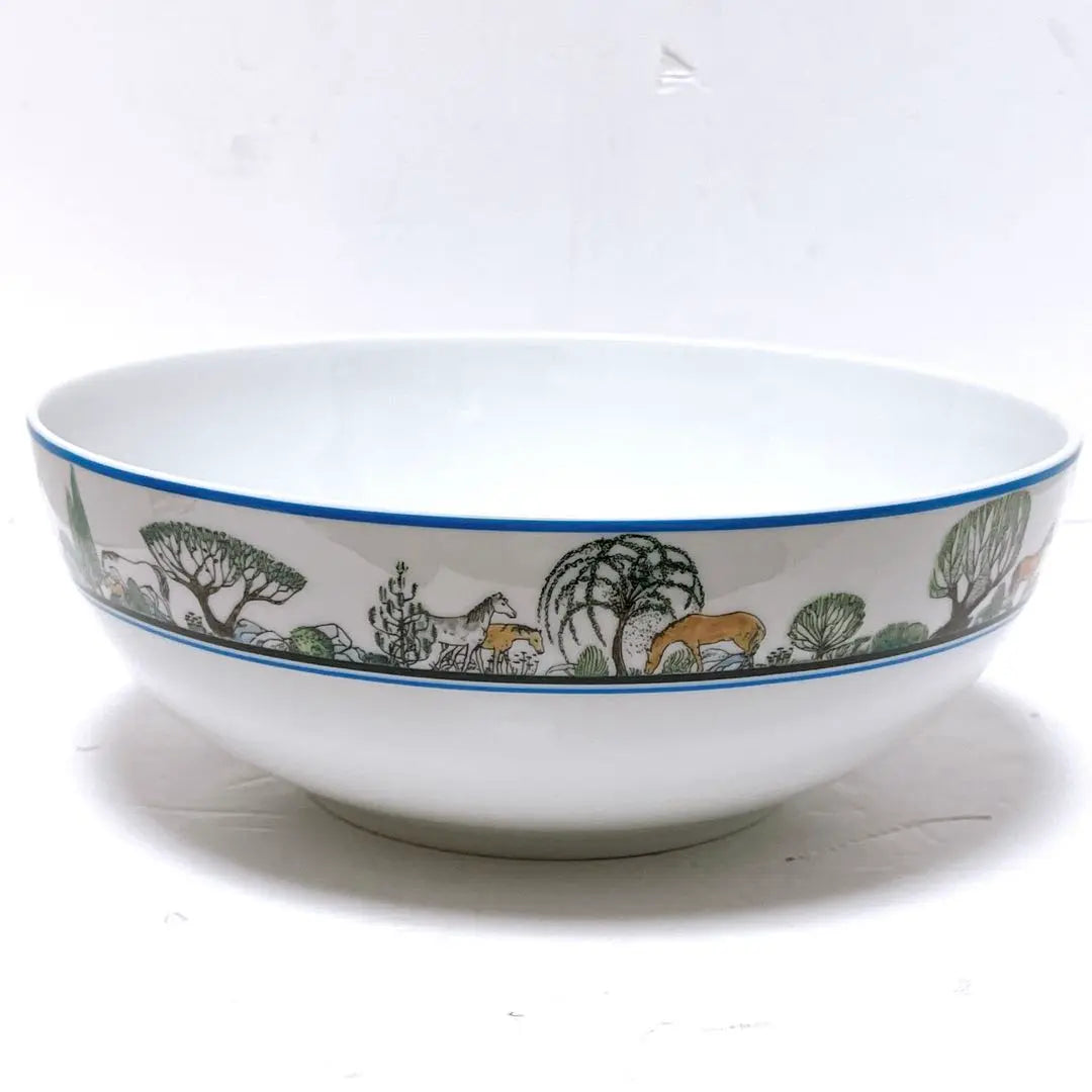 [Unused] [Rare out of print] Christian Dior Mustang Salad Bowl (Large)