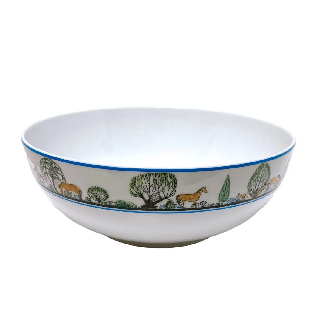 [Unused] [Rare out of print] Christian Dior Mustang Salad Bowl (Large)