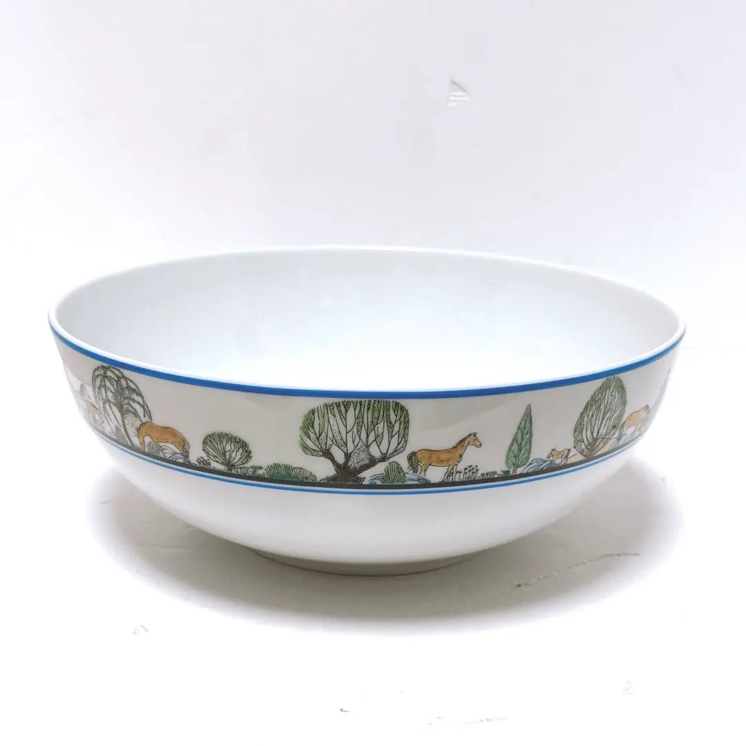 [Unused] [Rare out of print] Christian Dior Mustang Salad Bowl (Large)