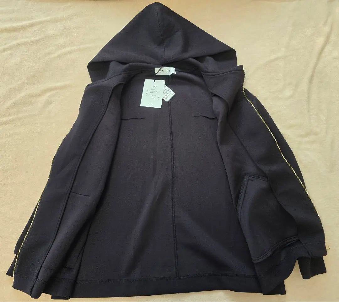 [¡Reducción de precio final!] 】Sudadera con capucha asimétrica con cremallera CULLNI 1