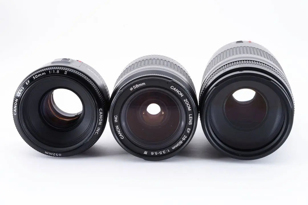 Warranty/Canon Kiss x9 Standard & Telephoto & Single Focus Triple Lens Set