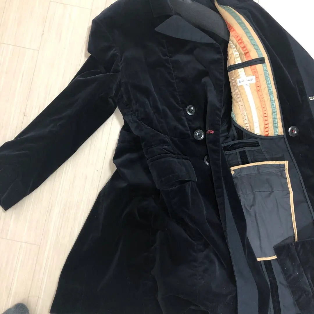 Paul Smith Long Coat Black