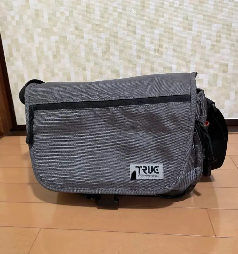 Bolso de hombro Etsumi Camera Bag Bolso gris para cámara digital de un solo objetivo