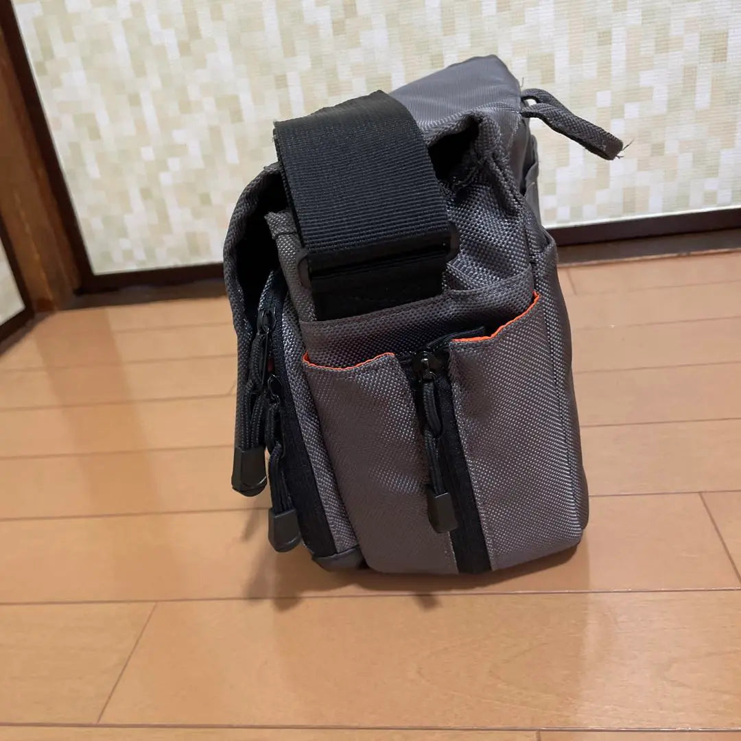 Bolso de hombro Etsumi Camera Bag Bolso gris para cámara digital de un solo objetivo