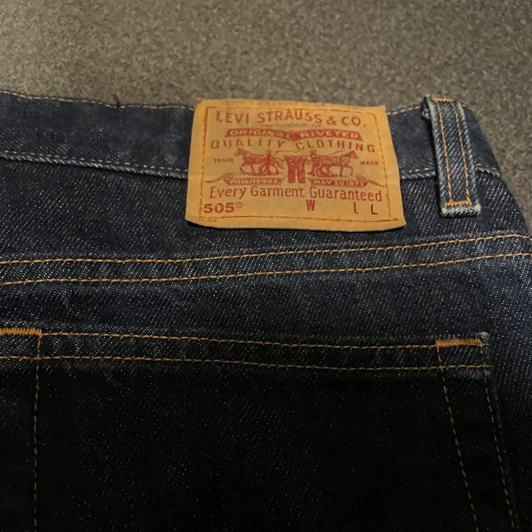 levi's 505 denim jeans made in USA