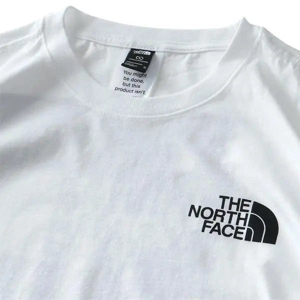 New North Face T -shirt Short Sleeve Box Logo Men's White S Size | 新品 ノースフェイス Tシャツ 半袖 ボックスロゴ メンズ ホワイト Sサイズ