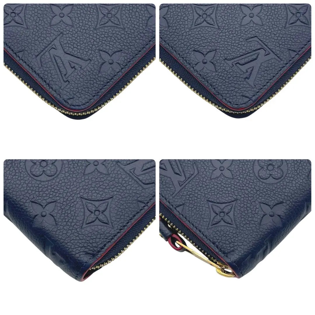 [Extremely beautiful] New Louis Vuitton Emprete Zippy Wallet Marine Rouge