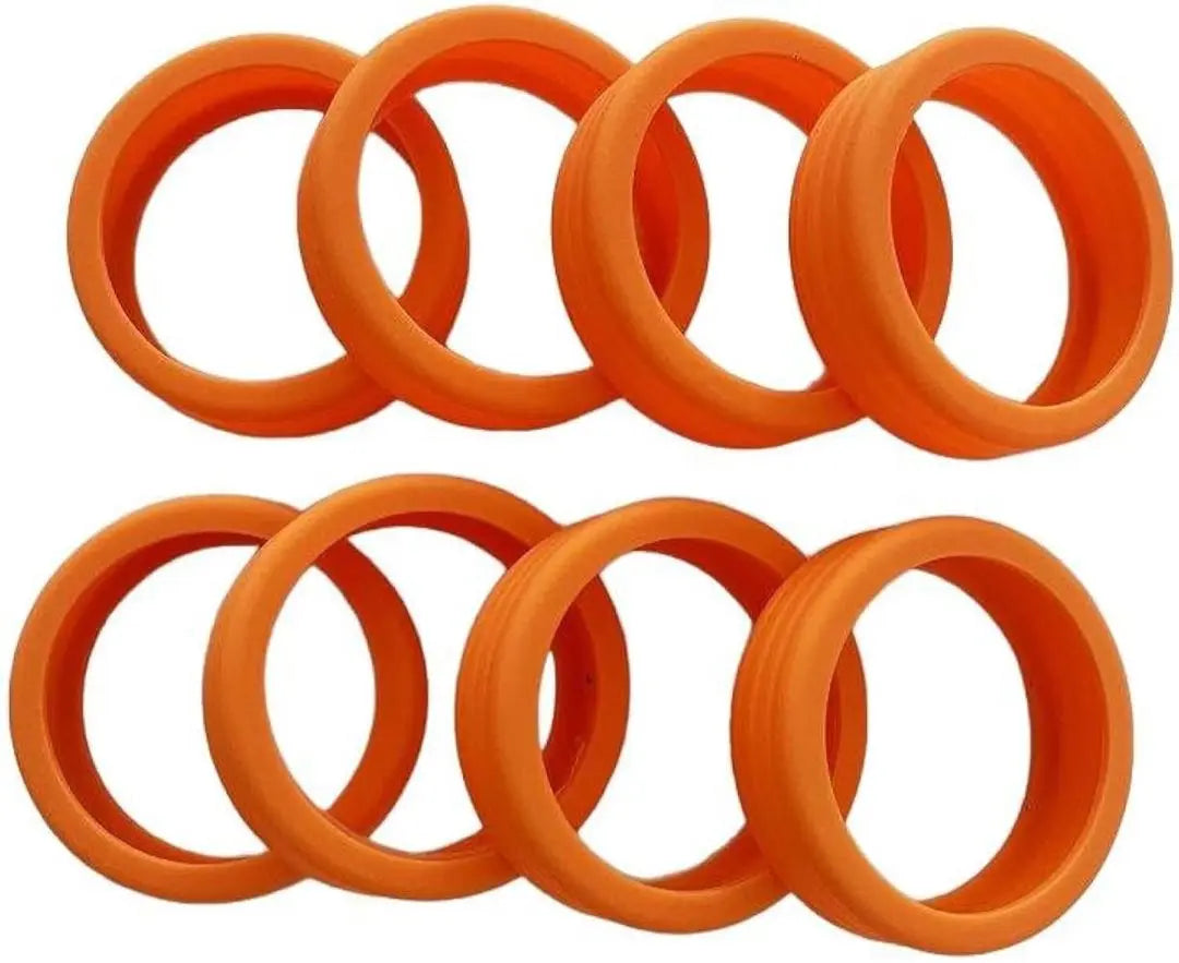 ✨Unused✨ Luggage wheel cover silicone protective cover orange