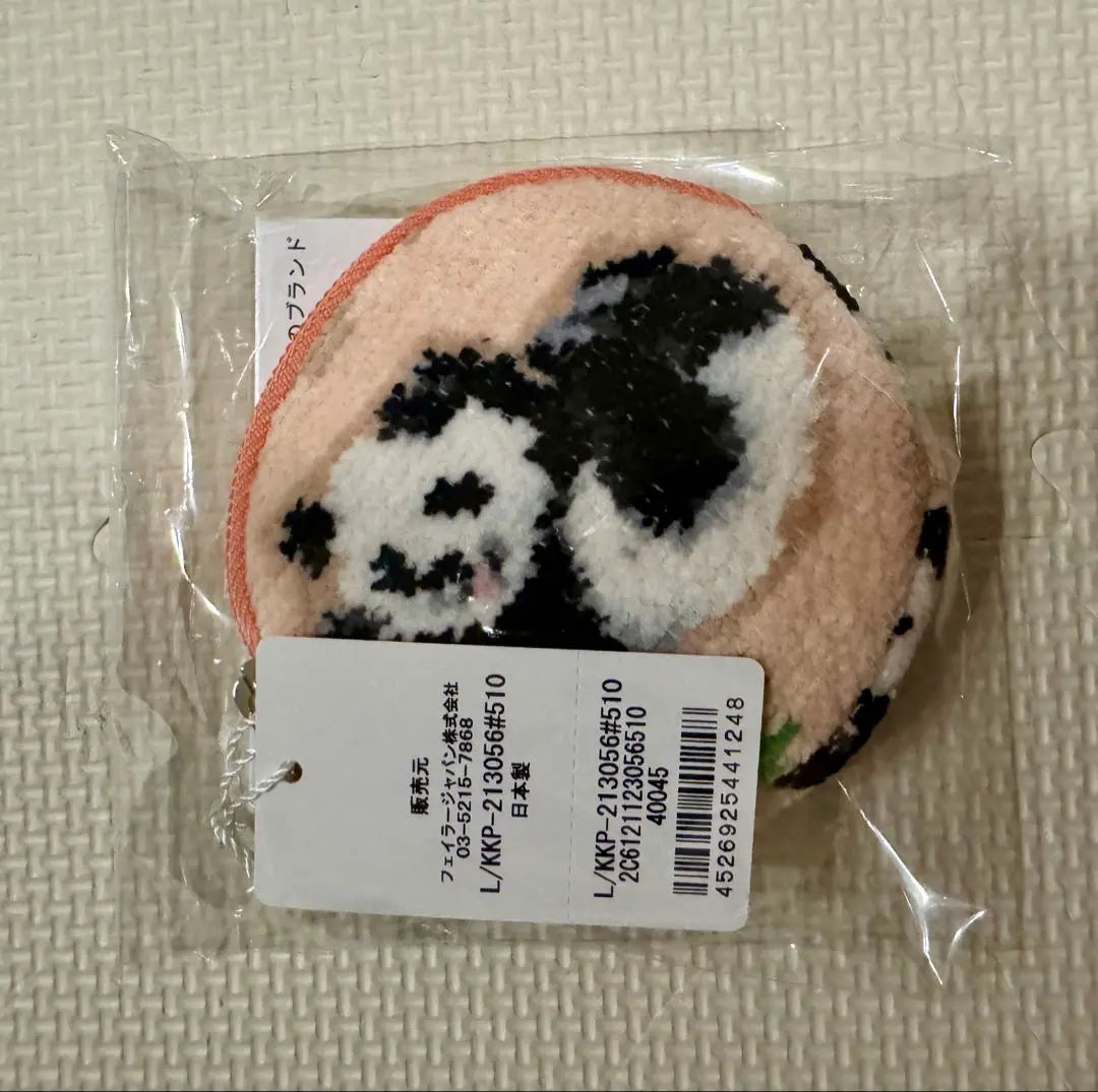 Brand new! Failer CoroCoro Panda Circle Key Pouch La Apricot