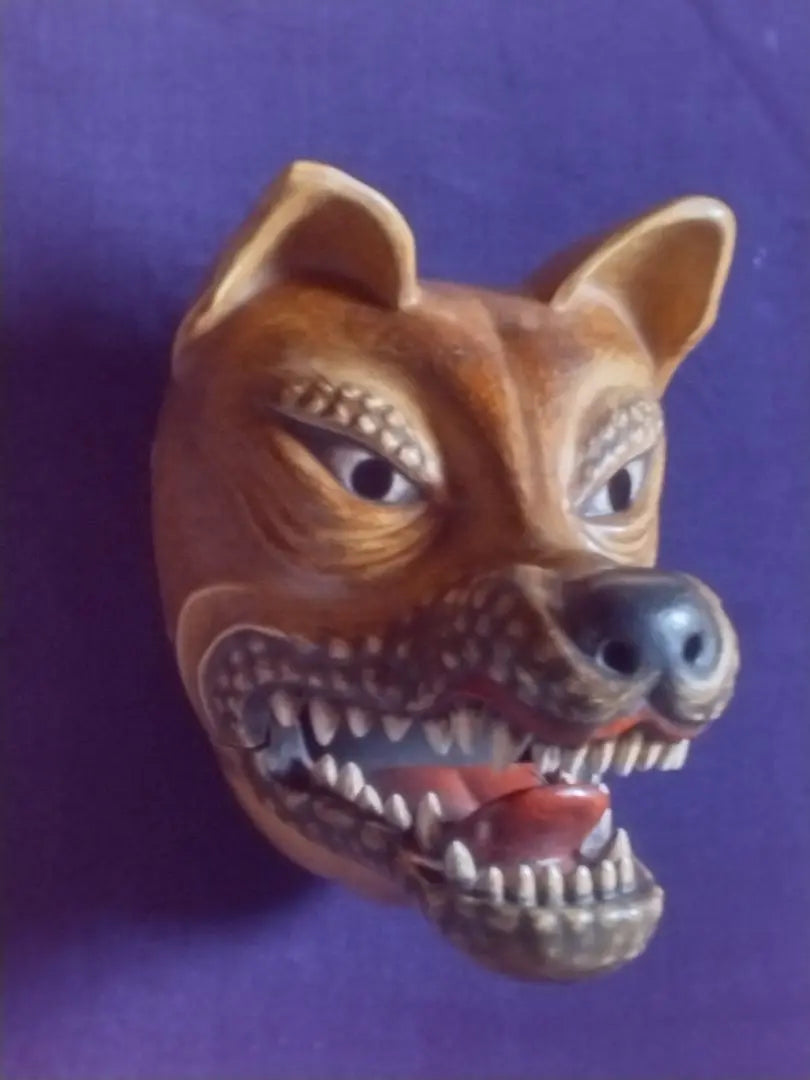 Noh mask fox