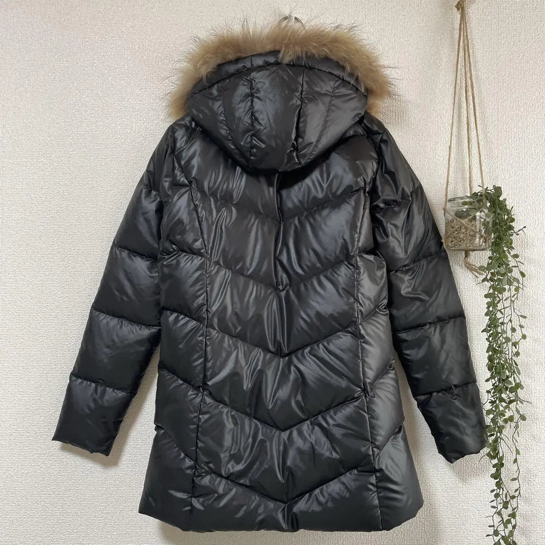 Shimamura Premium Down 90% Fur Hood Removable Perfect for midwinter M