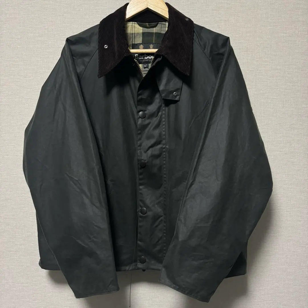 [Belleza] Barbour Transport Wax Sage 36 | 【美品】Barbour TRANSPORTE CERA SALVIA 36