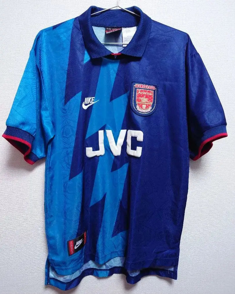 Genuine NIKE 1995-96 Arsenal away uniform